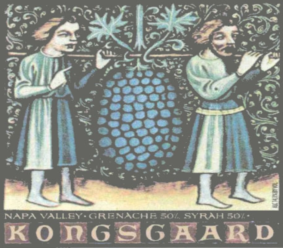 Kongsgaard Grenache - Syrah 2004 Front Label