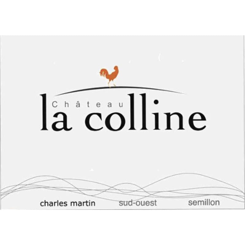 Chateau La Colline Bergerac Blanc 2009 Front Label