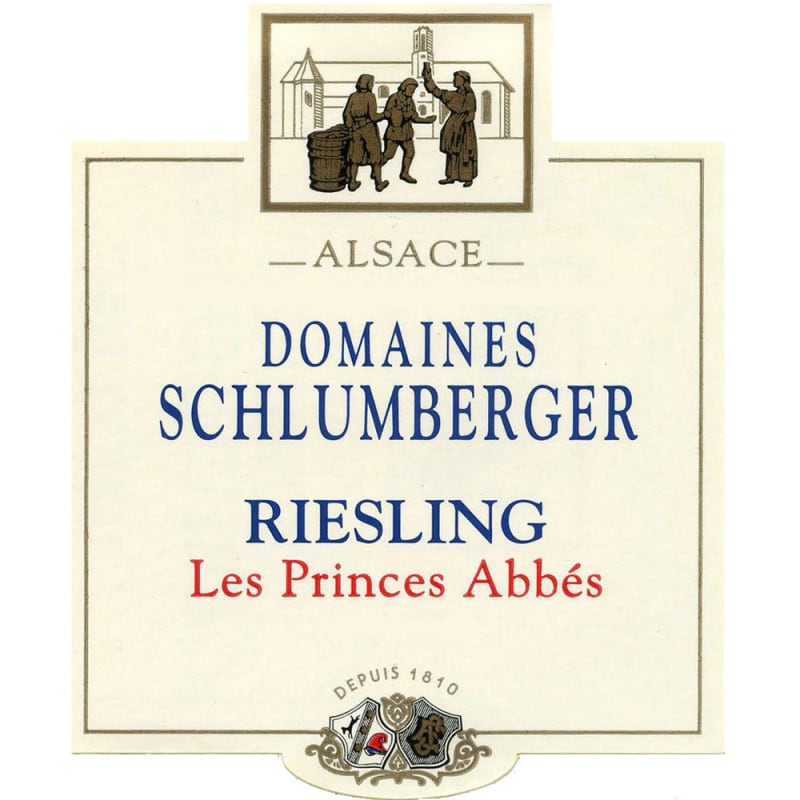 Domaines Schlumberger Les Princes Abbes Riesling 2011 Front Label