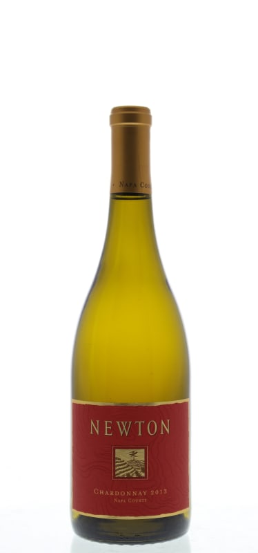 Newton Red Label Chardonnay 2013 Front Bottle Shot