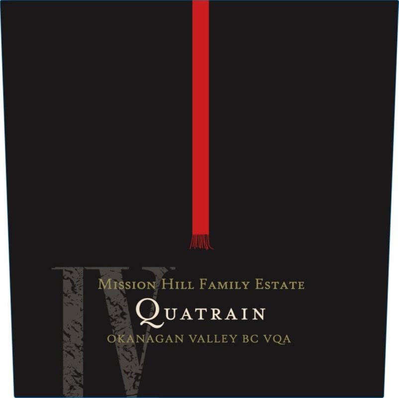 Mission Hill Legacy Series Quatrain 2010 Front Label