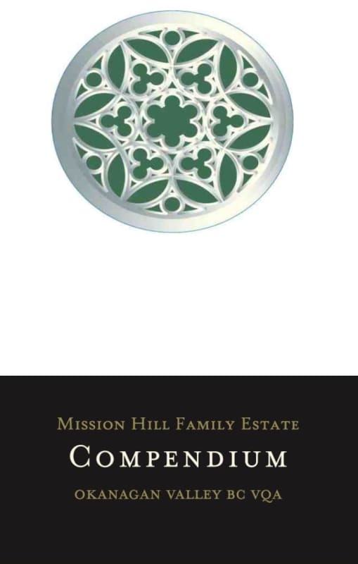 Mission Hill Legacy Series Compendium 2012 Front Label