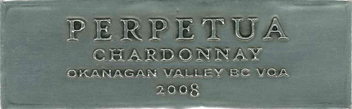 Mission Hill Legacy Series Perpetua Chardonnay 2008 Front Label
