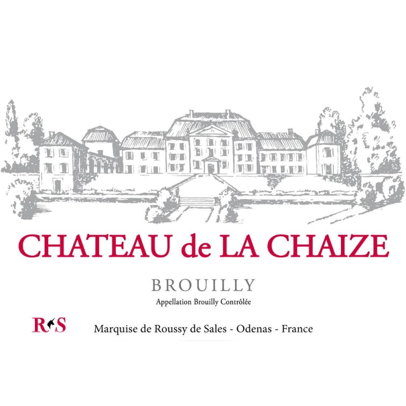 Chateau de la Chaize Brouilly 2010 Front Label