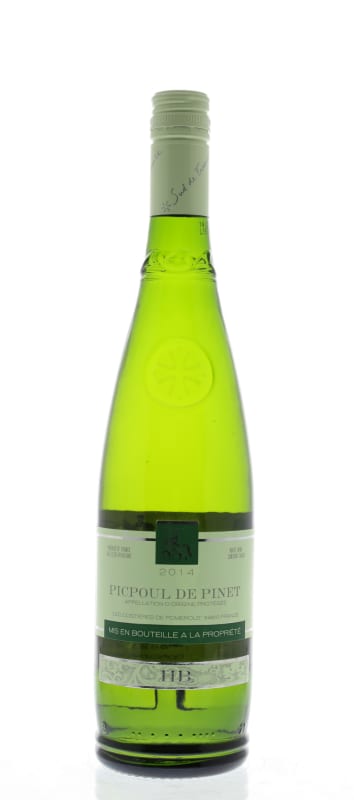 Cave de Pomerols HB Picpoul de Pinet 2014 Front Bottle Shot