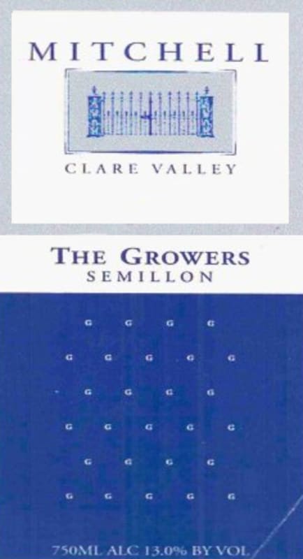 Mitchell The Growers Semillon 2009 Front Label