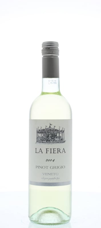 La Fiera Pinot Grigio 2014 Front Bottle Shot