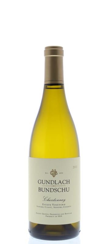 Gundlach Bundschu Chardonnay 2013 Front Bottle Shot
