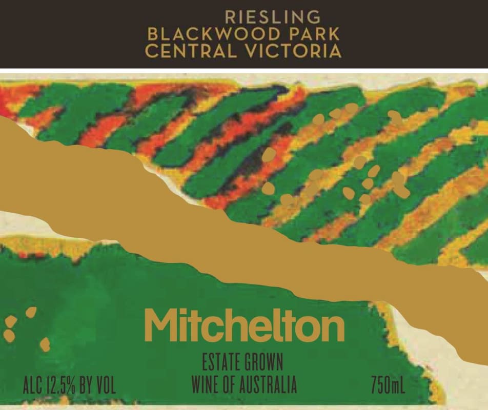 Mitchelton Blackwood Park Estate Riesling 2014 Front Label