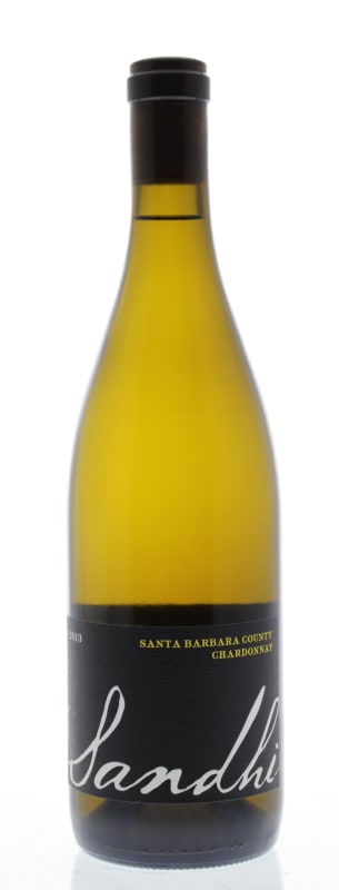 Sandhi Santa Barbara Chardonnay 2013 Front Bottle Shot