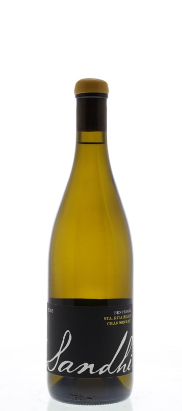 Sandhi Bentrock Chardonnay 2012 Front Bottle Shot