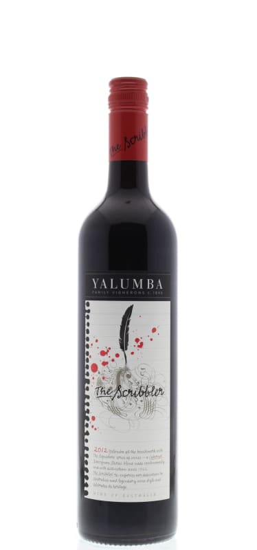 Yalumba The Scribbler 2012 Front Bottle Shot