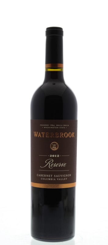 Waterbrook Reserve Cabernet Sauvignon 2012 Front Bottle Shot
