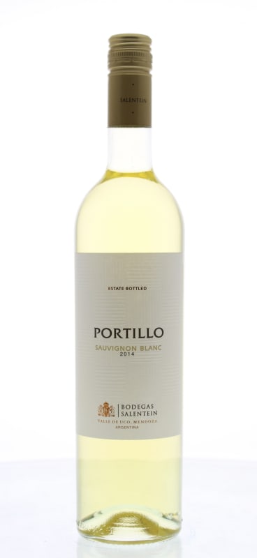 Portillo Sauvignon Blanc 2014 Front Bottle Shot