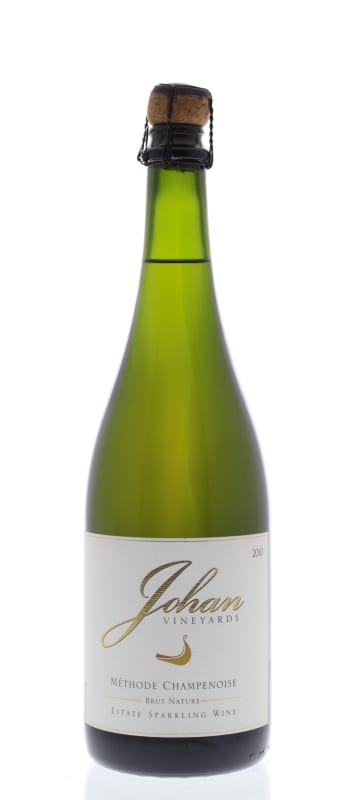 Johan Vineyards Traditional Method Sparkling 2010 Front Bottle Shot