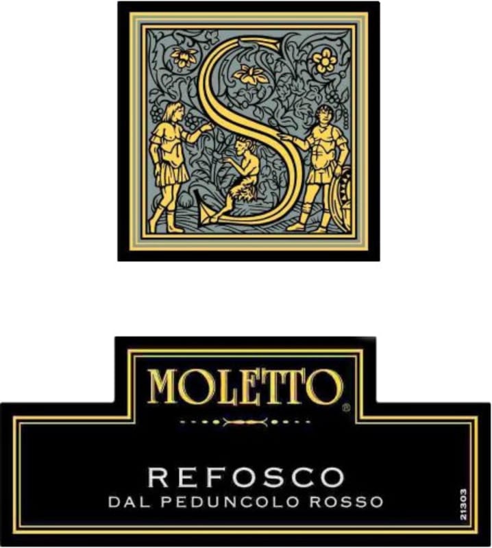 Moleto Refosco dal Peduncolo Rosso 2008 Front Label