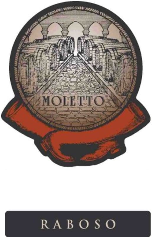 Moleto Raboso 2003 Front Label