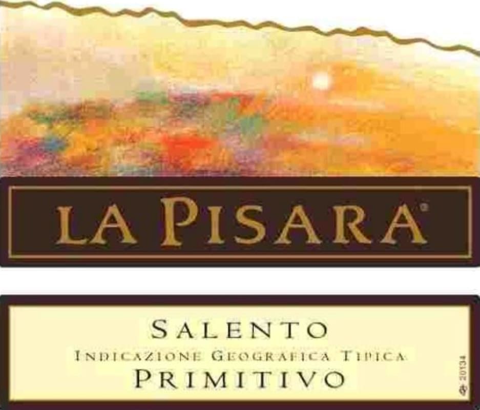 Moleto Salento Primitivo 2007 Front Label
