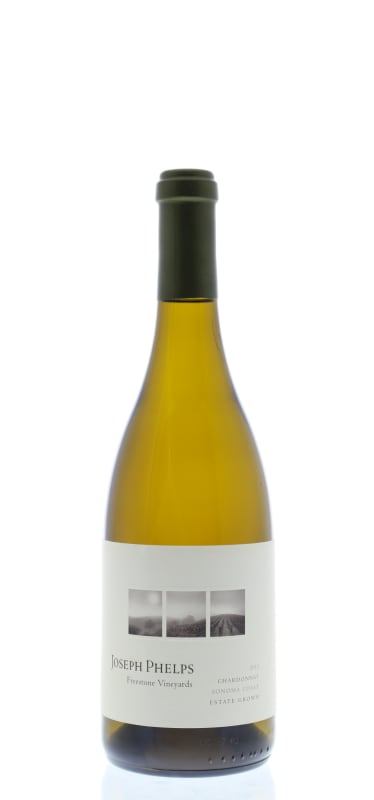 Joseph Phelps Freestone Vineyards Chardonnay 2013 Front Bottle Shot