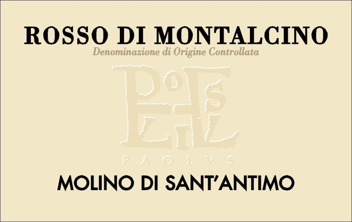 Molino di Sant'Antimo Rosso di Montalcino Paolus 2011 Front Label