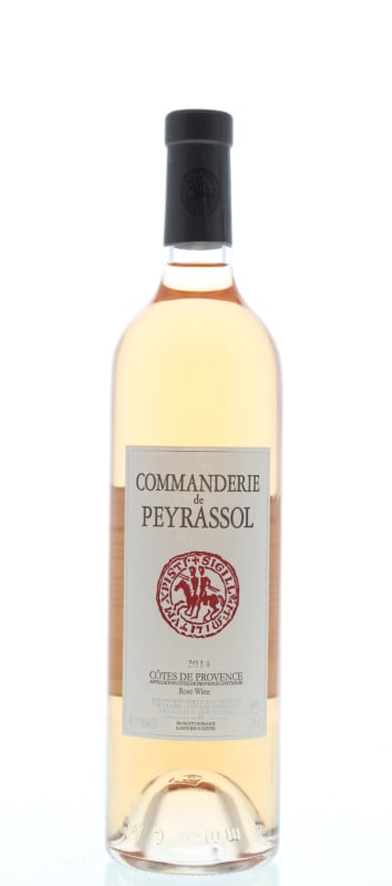 Peyrassol Cotes de Provence Rose 2014 Front Bottle Shot