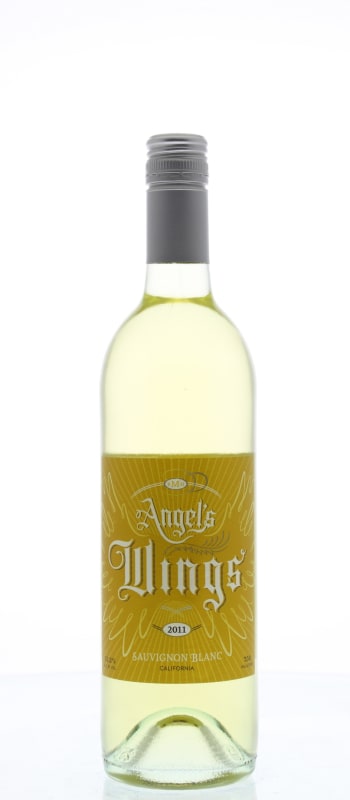 Angel's Wings Sauvignon Blanc 2011 Front Bottle Shot