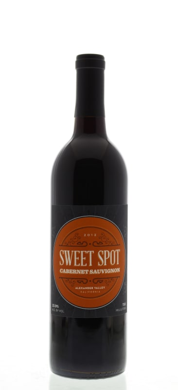 Sweet Spot Cabernet Sauvignon 2012 Front Bottle Shot