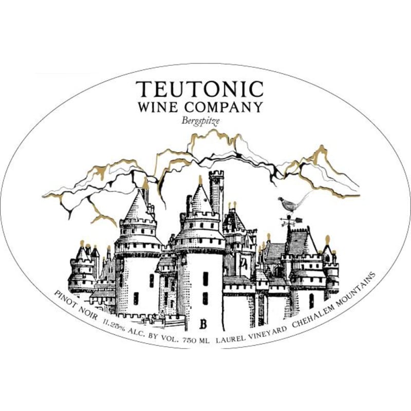 Teutonic Bergspitze Weisse Pinot Noir 2013 Front Label
