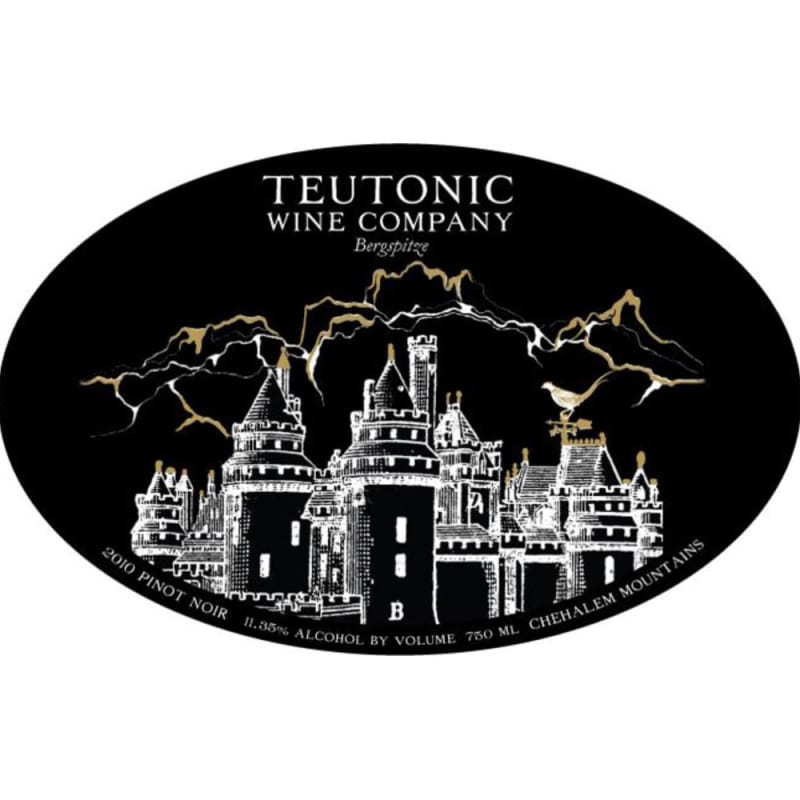 Teutonic Bergspitze Laurel Vineyard Pinot Noir 2011 Front Label