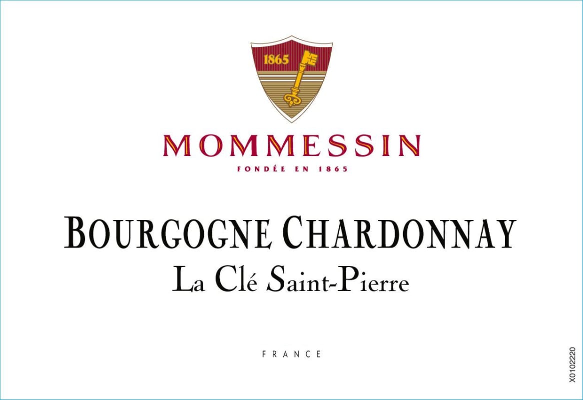 Mommessin Bourgogne Chardonnay 2013 Front Label
