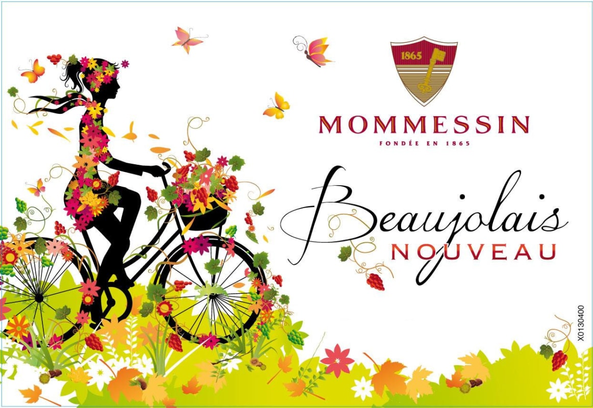 Mommessin Beaujolais Nouveau 2015 Front Label