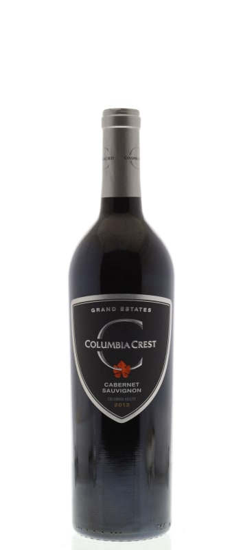 Columbia Crest Grand Estates Cabernet Sauvignon 2013 Front Bottle Shot