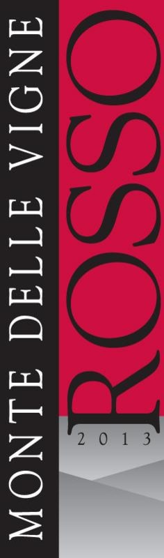 Monte delle Vigne Colli di Parma Rosso 2013 Front Label