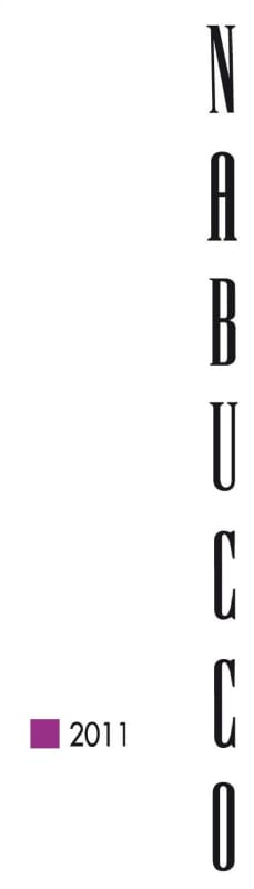 Monte delle Vigne Emilia-Romagna Nabucco 2011 Front Label