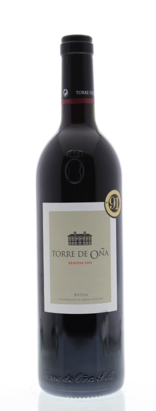 Torre de Ona by La Rioja Alta Rioja Reserva 2009 Front Bottle Shot