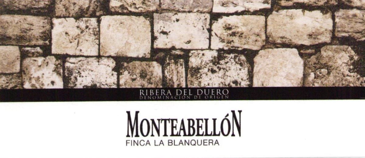 Bodegas Monteabellon Finca la Blanquera 2009 Front Label