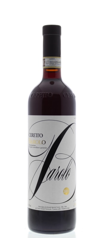 Ceretto Barolo 2011 Front Bottle Shot
