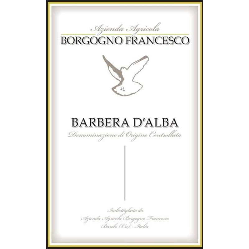 Francesco Borgogno Barbera d'Alba 2012 Front Label