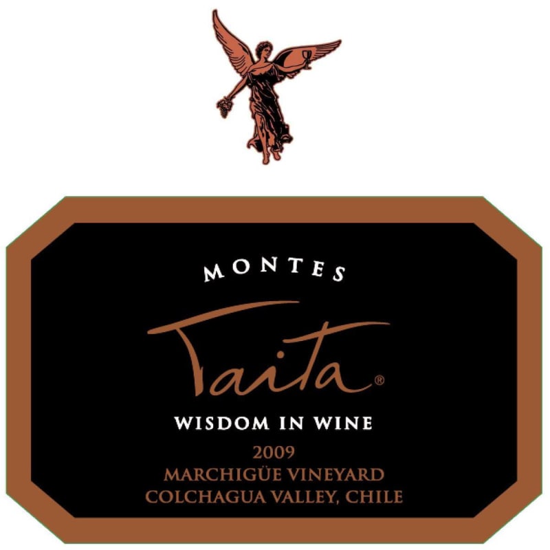 Montes Taita Marchique Vineyard Red 2009 Front Label