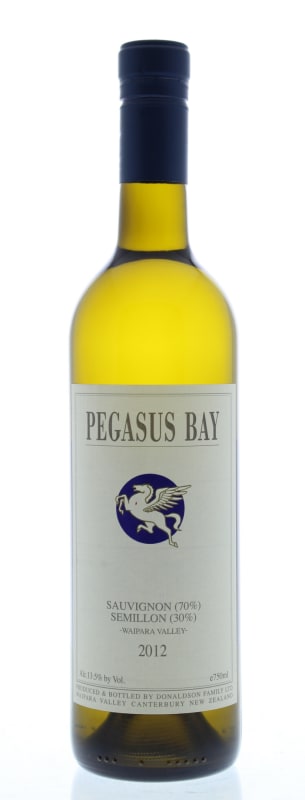 Pegasus Bay Sauvignon Semillon 2012 Front Bottle Shot