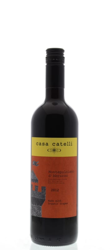 Casa Catelli Montepulciano d'Abruzzo 2012 Front Bottle Shot