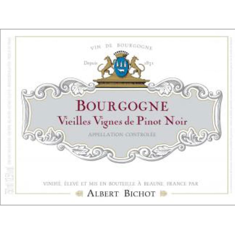 Albert Bichot Bourgogne Vieilles Vignes Pinot Noir 2012 Front Label