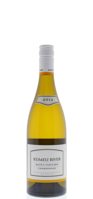 Kumeu River Mate's Vineyard Chardonnay 2012 Front Bottle Shot