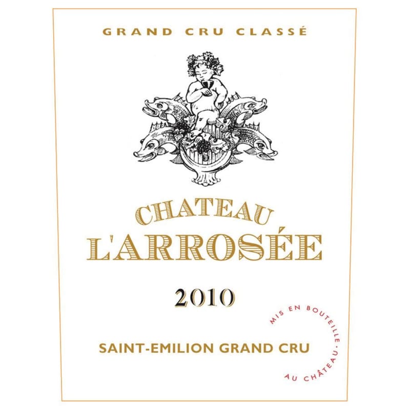 Chateau L'Arrosee 2010 Front Label