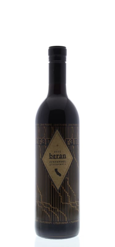 Beran California Zinfandel 2012 Front Bottle Shot