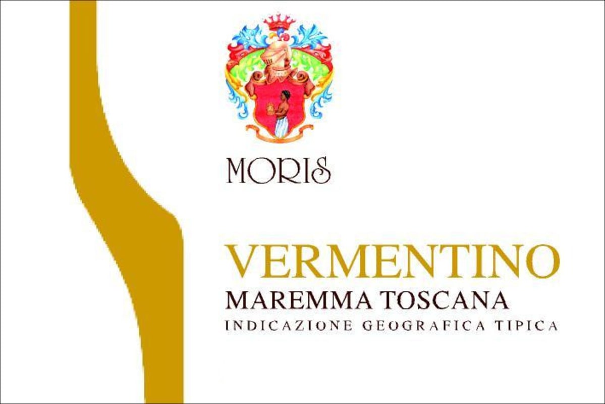 Morisfarms Maremma Toscana Vermentino 2014 Front Label