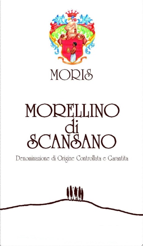 Morisfarms Morellino di Scansano 2010 Front Label