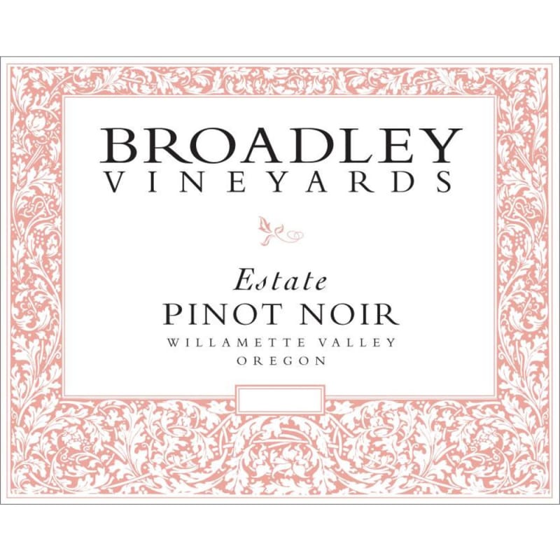 Broadley Estate Pinot Noir 2013 Front Label