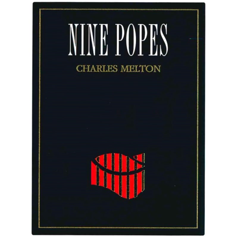 Charles Melton Nine Popes 2010 Front Label