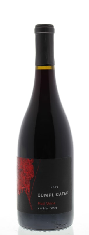 Complicated Red Blend 2013 Front Bottle Shot